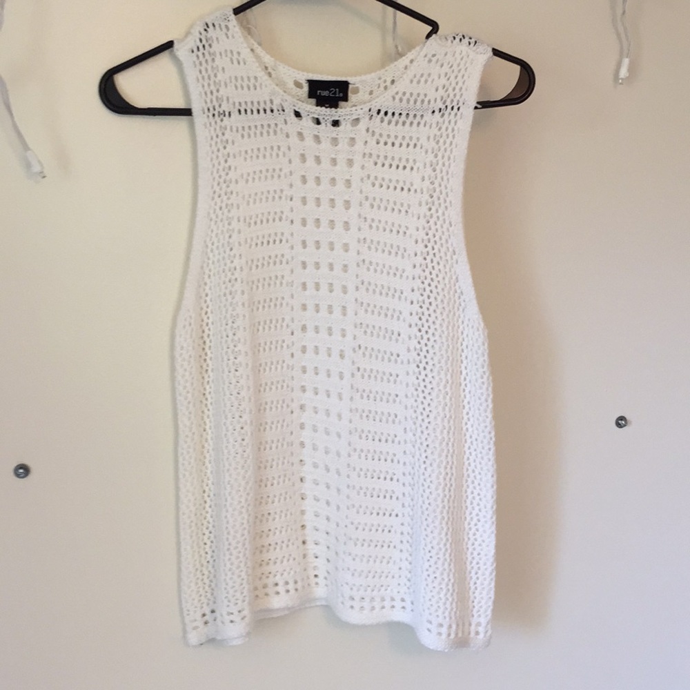 Knitted tank top